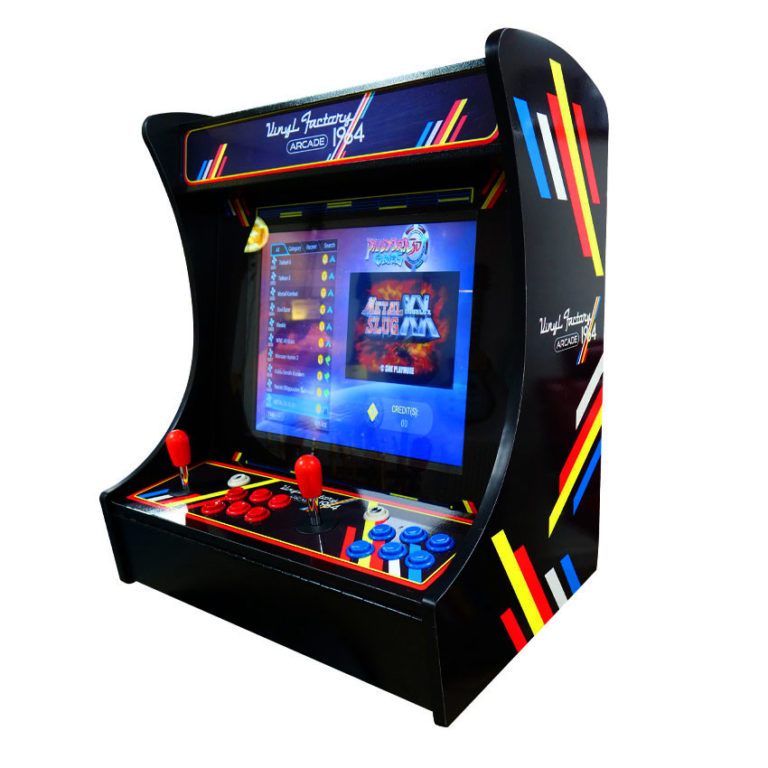 borne arcade jeux machine rétro vinylfactory pacman